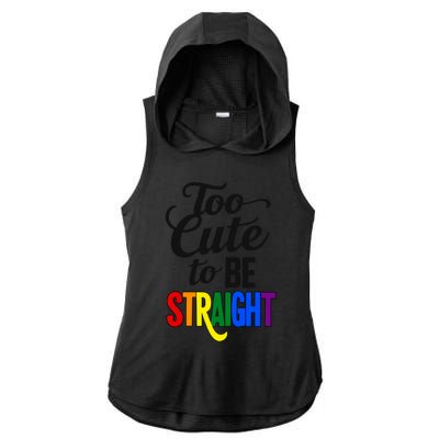 Gift Ladies PosiCharge Tri-Blend Wicking Draft Hoodie Tank