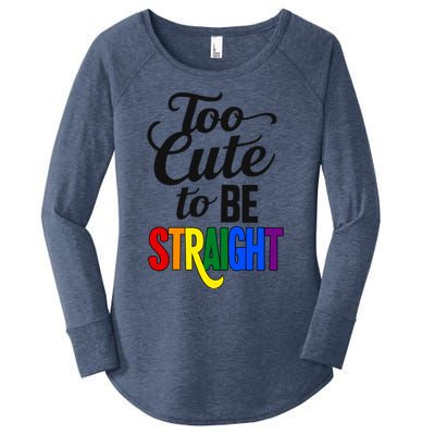 Gift Women's Perfect Tri Tunic Long Sleeve Shirt