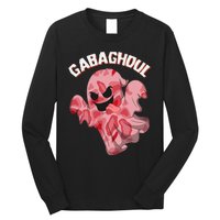 Gabaghoul Ghost Italian Ham Halloween Gabagool Parody Long Sleeve Shirt