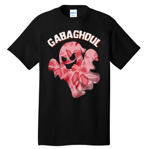 Gabaghoul Ghost Italian Ham Halloween Gabagool Parody Tall T-Shirt