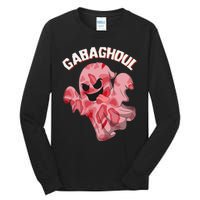 Gabaghoul Ghost Italian Ham Halloween Gabagool Parody Tall Long Sleeve T-Shirt