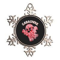 Gabaghoul Ghost Italian Ham Halloween Gabagool Parody Metallic Star Ornament