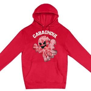 Gabaghoul Ghost Italian Ham Halloween Gabagool Parody Premium Pullover Hoodie