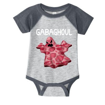 Gabaghoul Ghost Italian Funny Halloween Gabagool Infant Baby Jersey Bodysuit