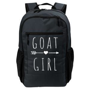 Goat Girl I Love Goats Daily Commute Backpack