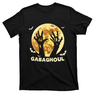 Gabaghoul Ghost Italian Ham Halloween Gabagool Parody T-Shirt