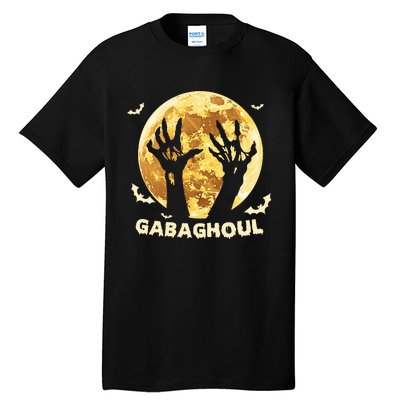 Gabaghoul Ghost Italian Ham Halloween Gabagool Parody Tall T-Shirt