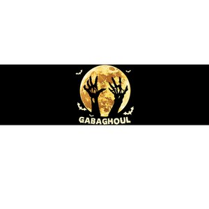 Gabaghoul Ghost Italian Ham Halloween Gabagool Parody Bumper Sticker