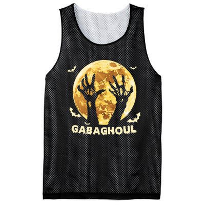 Gabaghoul Ghost Italian Ham Halloween Gabagool Parody Mesh Reversible Basketball Jersey Tank