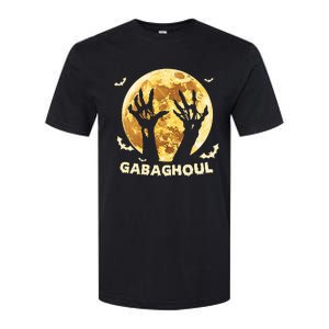 Gabaghoul Ghost Italian Ham Halloween Gabagool Parody Softstyle CVC T-Shirt