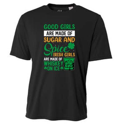 Good Girls Irish Girls Ireland Irish Proud St Patrick Day Cooling Performance Crew T-Shirt