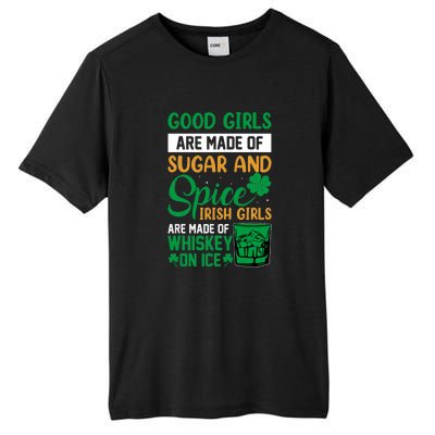 Good Girls Irish Girls Ireland Irish Proud St Patrick Day Tall Fusion ChromaSoft Performance T-Shirt