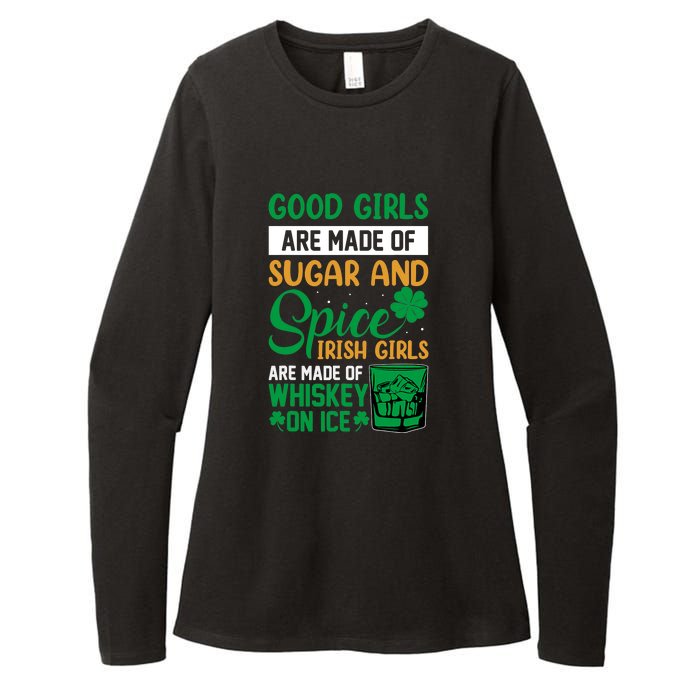 Good Girls Irish Girls Ireland Irish Proud St Patrick Day Womens CVC Long Sleeve Shirt