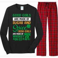 Good Girls Irish Girls Ireland Irish Proud St Patrick Day Long Sleeve Pajama Set