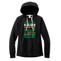 Good Girls Irish Girls Ireland Irish Proud St Patrick Day Women's Fleece Hoodie