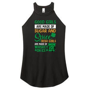 Good Girls Irish Girls Ireland Irish Proud St Patrick Day Women's Perfect Tri Rocker Tank