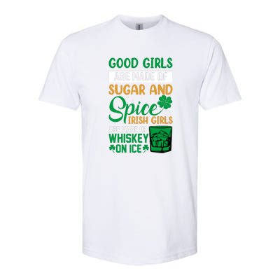 Good Girls Irish Girls Ireland Irish Proud St Patrick Day Softstyle CVC T-Shirt