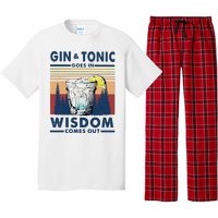 Gin Goes In Wisdom Comes Out And Tonic Pajama Set