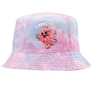 Gabaghoul Ghost Italian Ham Halloween Gabagool Parody Tie-Dyed Bucket Hat