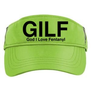 Gilf God I Love Fentanyl Adult Drive Performance Visor