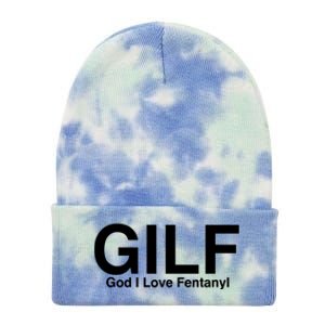 Gilf God I Love Fentanyl Tie Dye 12in Knit Beanie