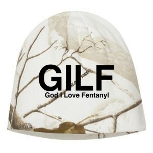 Gilf God I Love Fentanyl Kati - Camo Knit Beanie