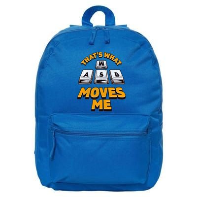 Gamer Gift Idea Funny Geek Video Game Computer Games Lover Gift 16 in Basic Backpack