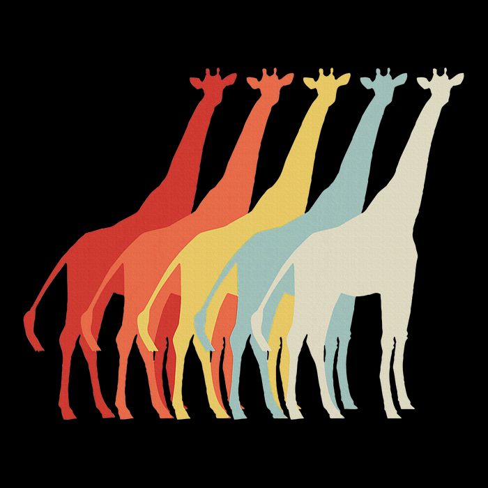 Giraffe Cooling Performance Crew T-Shirt