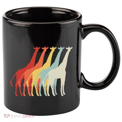 Giraffe 11oz C Handle Ceramic Mug