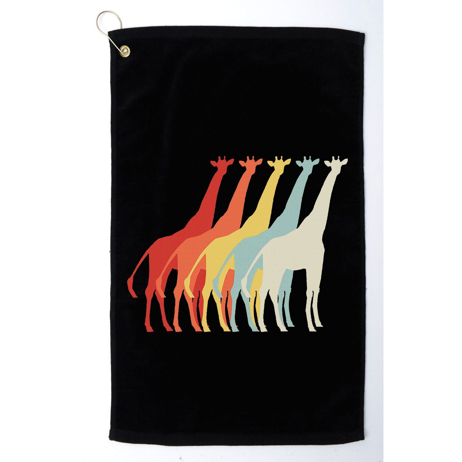 Giraffe Golf Towel