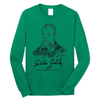 Galileo Galilei Italian Astronomer Astronomy Science Long Sleeve Shirt