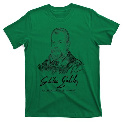 Galileo Galilei Italian Astronomer Astronomy Science T-Shirt