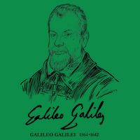 Galileo Galilei Italian Astronomer Astronomy Science Button