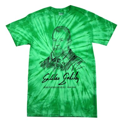 Galileo Galilei Italian Astronomer Astronomy Science Tie-Dye T-Shirt