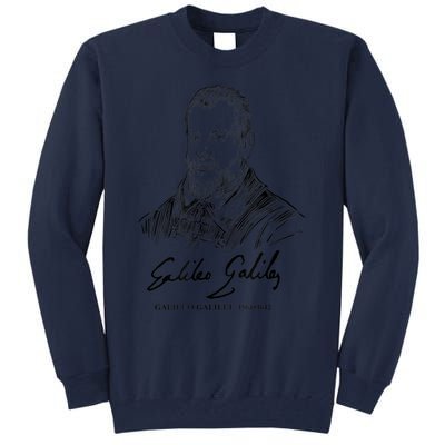 Galileo Galilei Italian Astronomer Astronomy Science Tall Sweatshirt