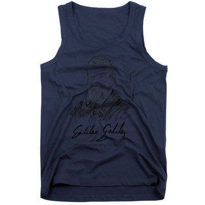 Galileo Galilei Italian Astronomer Astronomy Science Tank Top