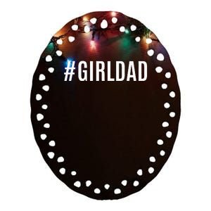 Girldad Ceramic Oval Ornament