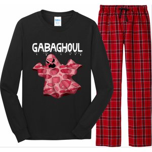 Gabaghoul Ghost Italian Funny Halloween Gabagool Long Sleeve Pajama Set