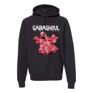 Gabaghoul Ghost Italian Funny Halloween Gabagool Premium Hoodie