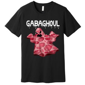 Gabaghoul Ghost Italian Funny Halloween Gabagool Premium T-Shirt