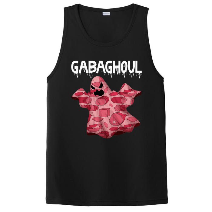 Gabaghoul Ghost Italian Funny Halloween Gabagool PosiCharge Competitor Tank