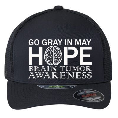 Go Gray In May Brain Cancer Flexfit Unipanel Trucker Cap