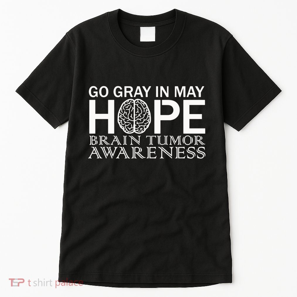 Go Gray In May Brain Cancer Tall T-Shirt