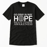 Go Gray In May Brain Cancer Tall T-Shirt