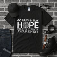 Go Gray In May Brain Cancer Tall T-Shirt
