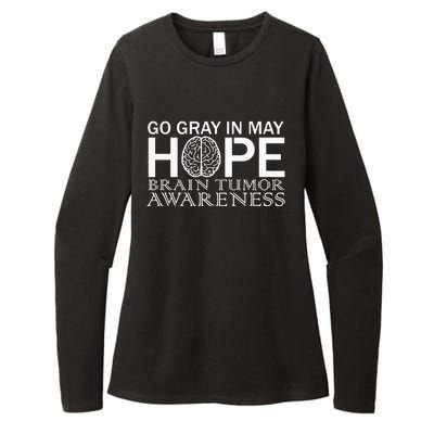 Go Gray In May Brain Cancer Womens CVC Long Sleeve Shirt