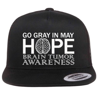Go Gray In May Brain Cancer Flatbill Hat