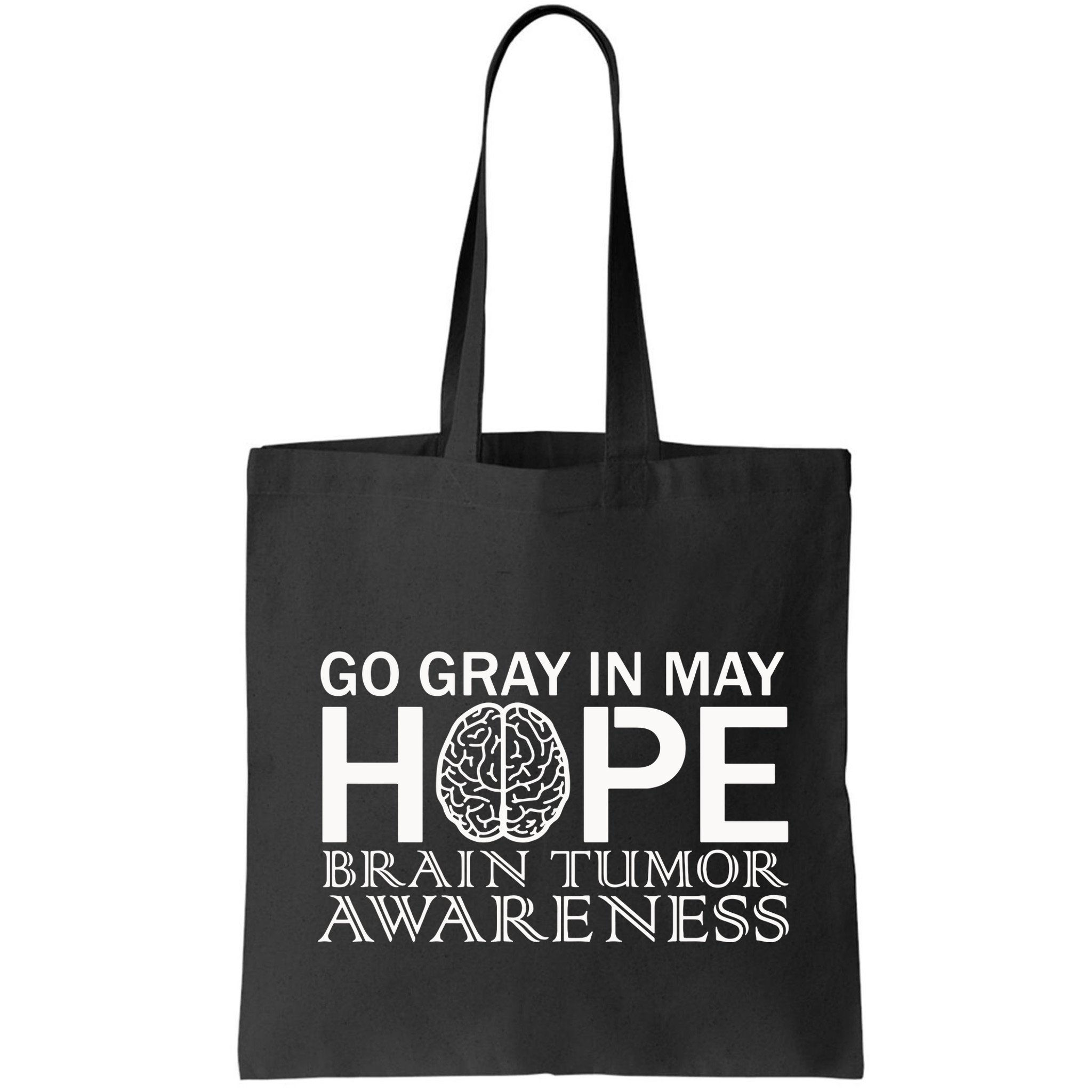 Go Gray In May Brain Cancer Bag