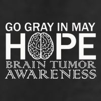 Go Gray In May Brain Cancer Golf Towel