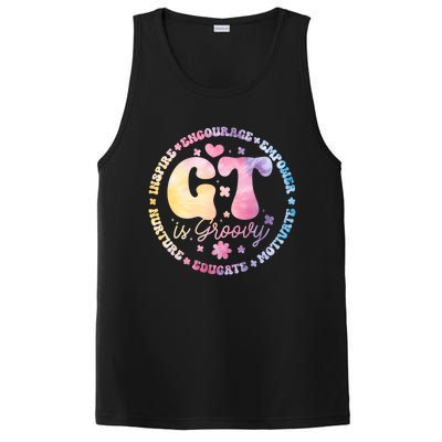 Gifted Gt Is Groovy Teacher Appreciation Week Back To School Great Gift PosiCharge Competitor Tank